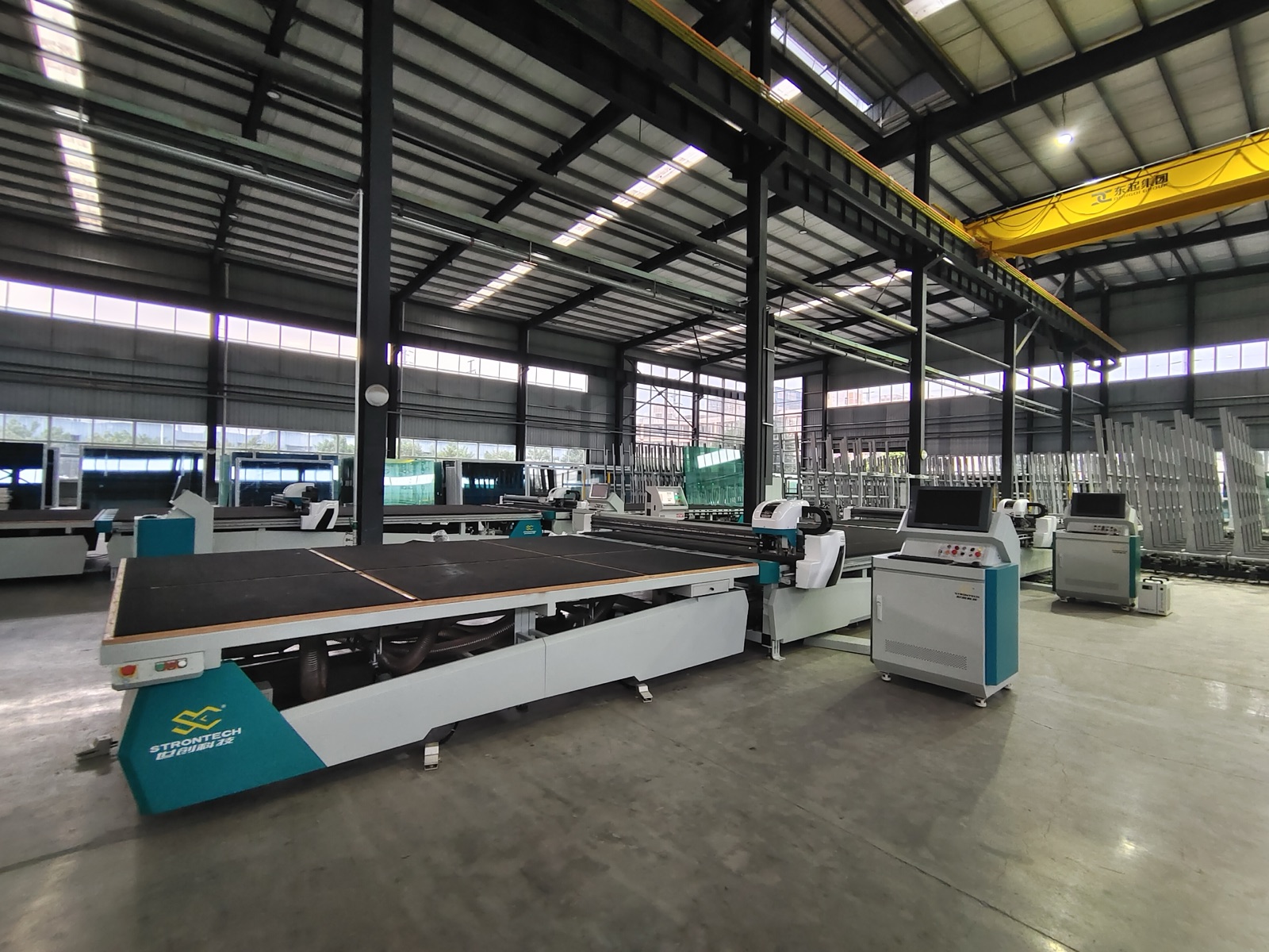 SC-G cutting line installed on the plant floor
